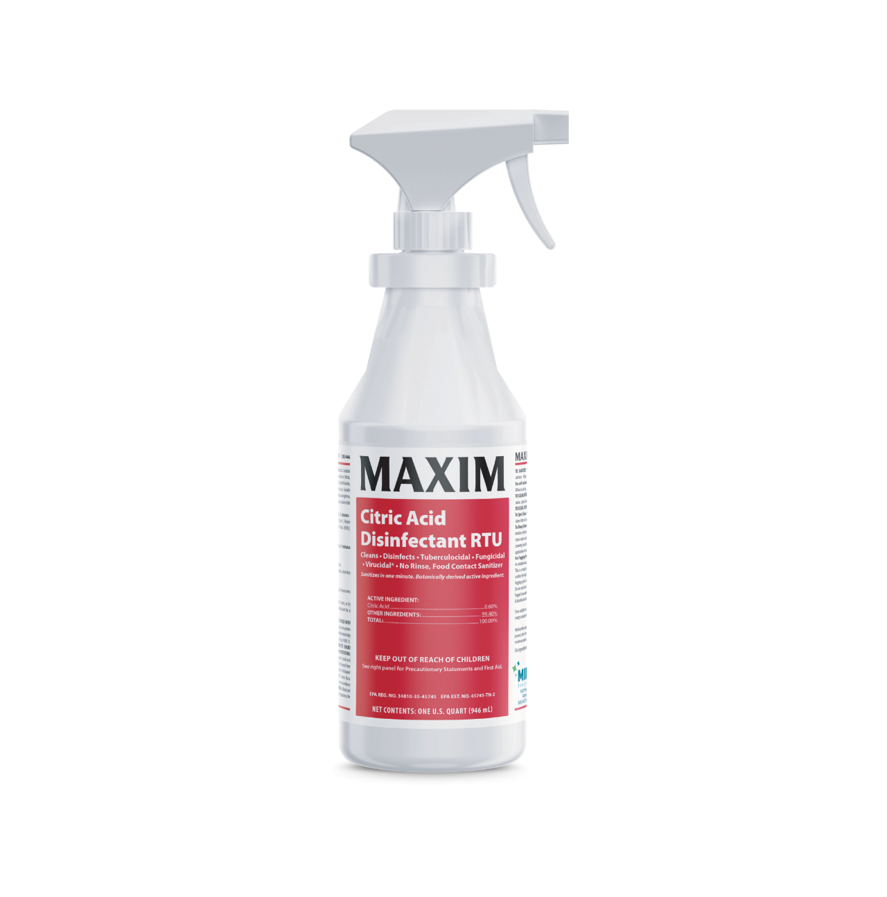 Citric Acid Disinfectant RTU SISBrew